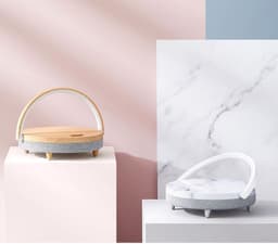 image-Multi-function wireless charging night light