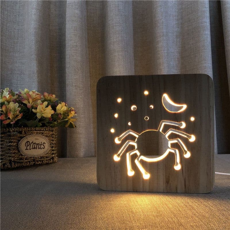 image-Halloween spider creative lights