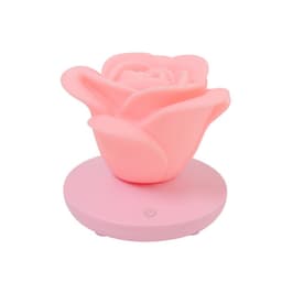 image-4 Colors Romantic Rose-shape Three Lighting Level Dimming Touch Night Light Valentine's Day Night Light
