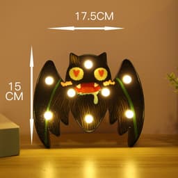 image-Halloween Lights Decoration LED Light Pumpkin Spider Bat Skull Outdoor Decorative Modeling Room Lights Decor Helloween Party