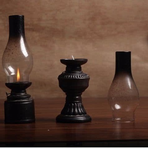 image-Kerosene Lamp Candle Holder Decoration