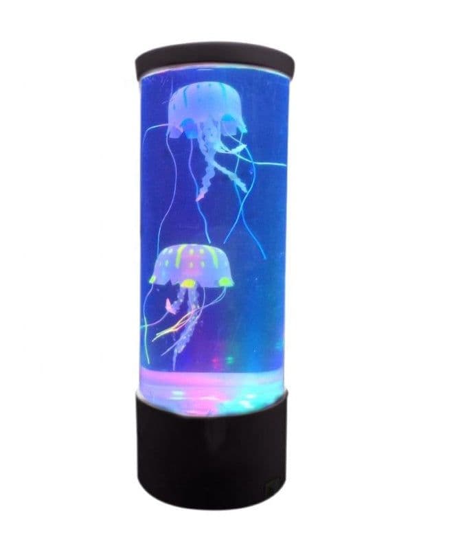 image-LED Jellyfish Night Light USB Charging Children Night Lamp Color Changing Relaxing Desktop Table LED Lamps Kids Christmas Gift