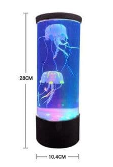 image-LED Jellyfish Night Light USB Charging Children Night Lamp Color Changing Relaxing Desktop Table LED Lamps Kids Christmas Gift