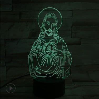 image-Religious series 3D night light