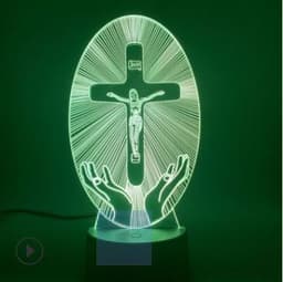 image-Religious series 3D night light