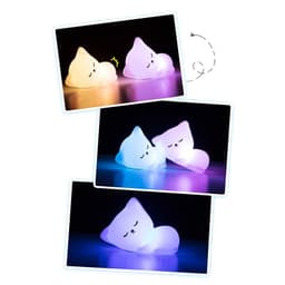 image-Luminous pat atmosphere light usb charging with sleeping silicone gift light