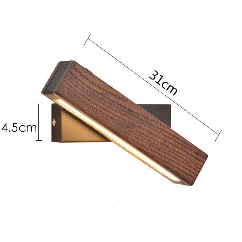 image-Walnut bedroom bedside lamp solid wood aisle
