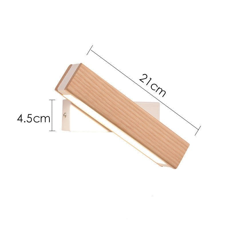 image-Walnut bedroom bedside lamp solid wood aisle