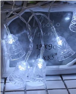 image-Snowman Christmas Tree LED Garland String Lights Snowflakes String Fairy Lights Hanging Ornaments