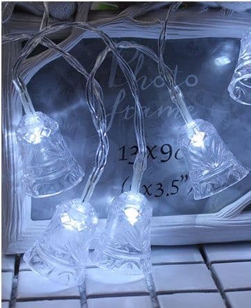 image-Snowman Christmas Tree LED Garland String Lights Snowflakes String Fairy Lights Hanging Ornaments