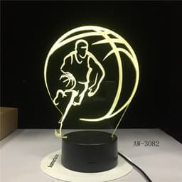 image-Colorful 3D night light