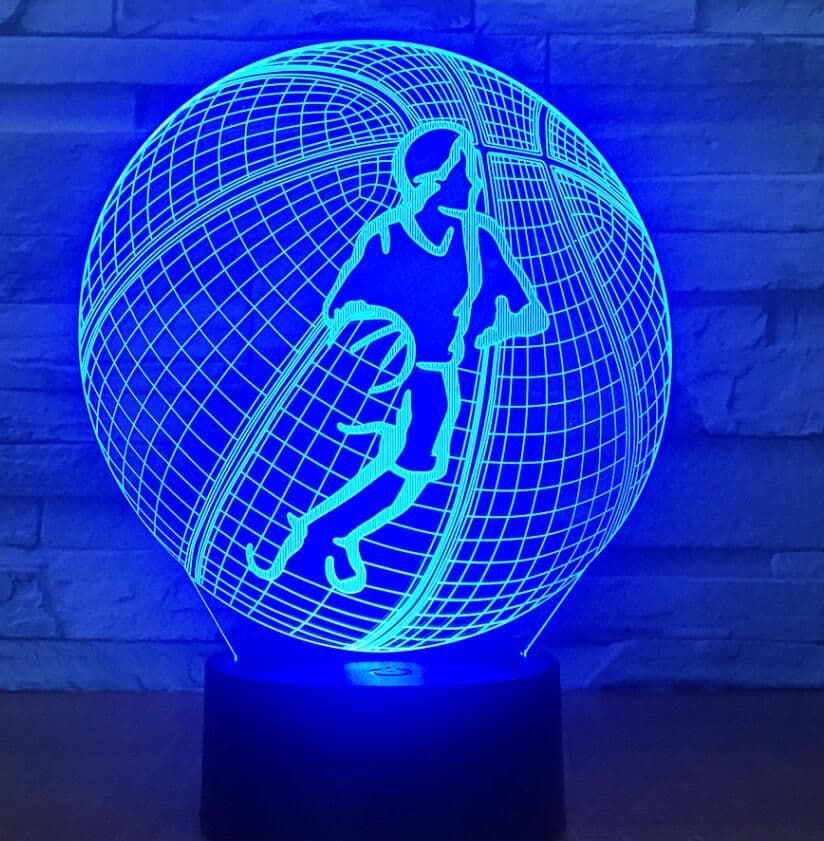 image-Colorful 3D night light