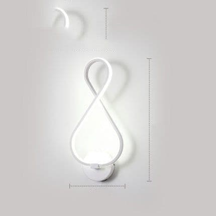 image-led wall lamp nordic minimalist bedroom bedside lamp