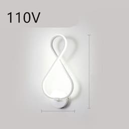 image-led wall lamp nordic minimalist bedroom bedside lamp