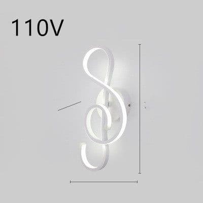 image-led wall lamp nordic minimalist bedroom bedside lamp