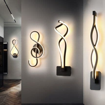 image-led wall lamp nordic minimalist bedroom bedside lamp