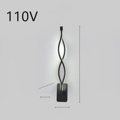 image-led wall lamp nordic minimalist bedroom bedside lamp