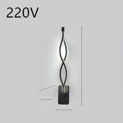 image-led wall lamp nordic minimalist bedroom bedside lamp