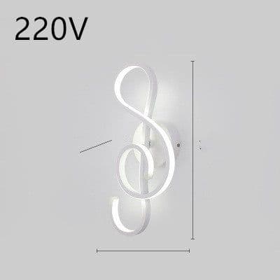 image-led wall lamp nordic minimalist bedroom bedside lamp