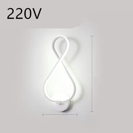 image-led wall lamp nordic minimalist bedroom bedside lamp