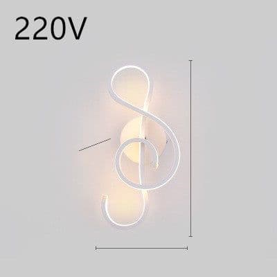 image-led wall lamp nordic minimalist bedroom bedside lamp