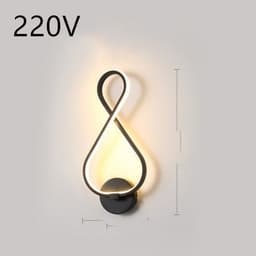 image-led wall lamp nordic minimalist bedroom bedside lamp