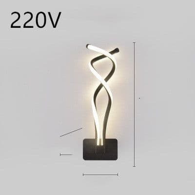 image-led wall lamp nordic minimalist bedroom bedside lamp