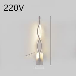 image-led wall lamp nordic minimalist bedroom bedside lamp