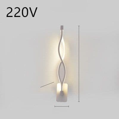 image-led wall lamp nordic minimalist bedroom bedside lamp