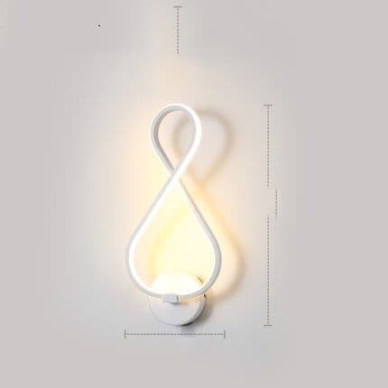 image-led wall lamp nordic minimalist bedroom bedside lamp