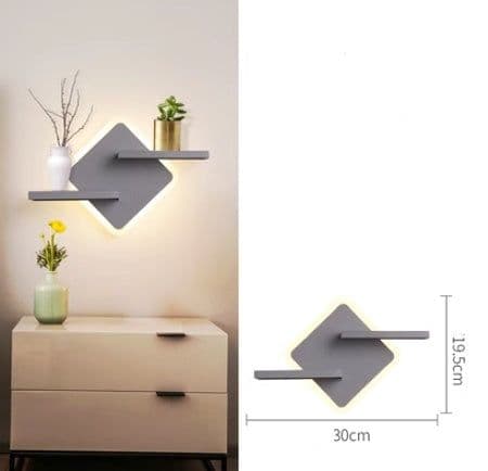 image-Minimalist art living room wall decoration lamps
