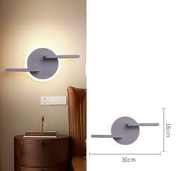image-Minimalist art living room wall decoration lamps