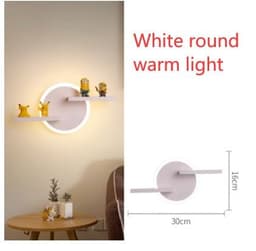 image-Minimalist art living room wall decoration lamps