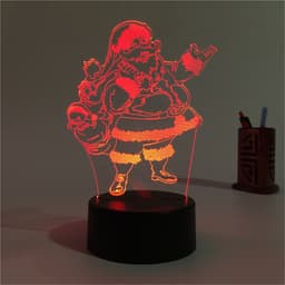 image-Christmas 3D table lamp colorful touch acrylic atmosphere light