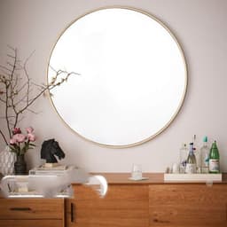 image-Bathroom wall bathroom mirror wall hanging decorative mirror