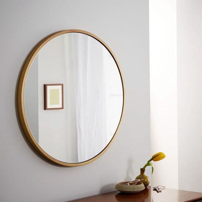 image-Bathroom wall bathroom mirror wall hanging decorative mirror