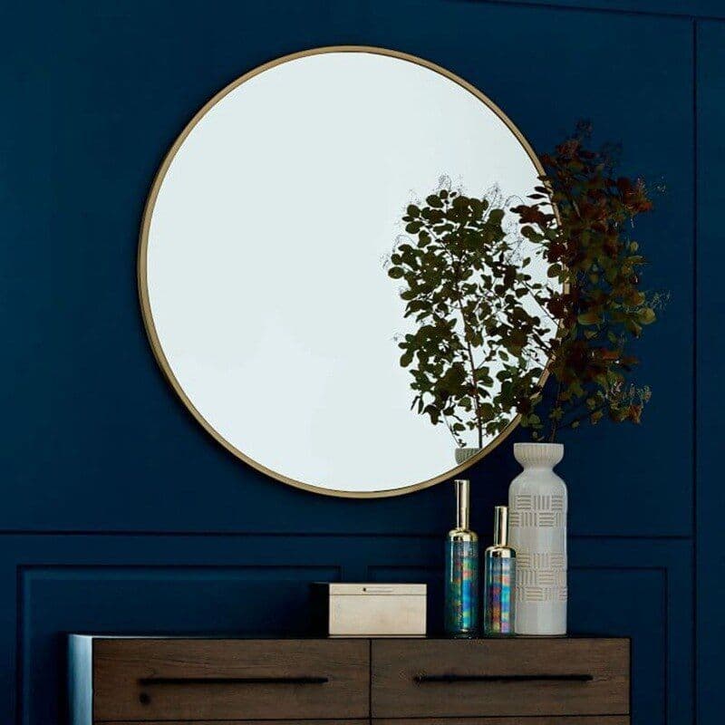 image-Bathroom wall bathroom mirror wall hanging decorative mirror