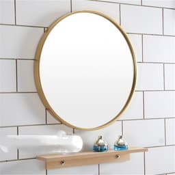image-Bathroom wall bathroom mirror wall hanging decorative mirror