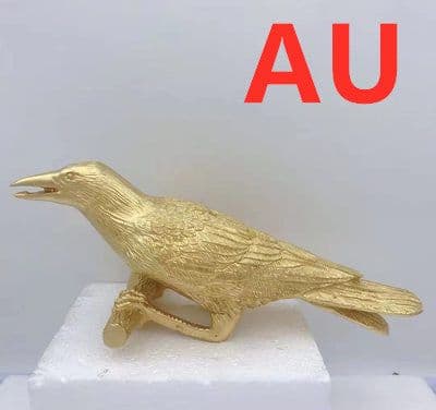 image-Creative Auspicious Bird Resin Wall Lamp Decoration
