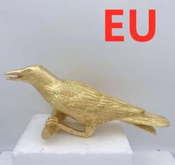 image-Creative Auspicious Bird Resin Wall Lamp Decoration