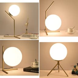 image-Nordic simple desk lamp bedroom bedside lamp creative ins girl remote control warm romantic light luxury bedside table lamp