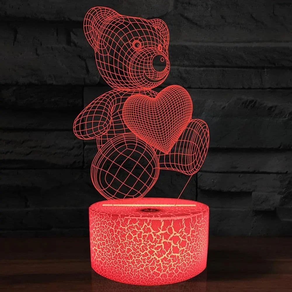 image-3D Lamp Acrylic USB LED Night Lights Neon Sign Lamp Xmas Christmas Decorations For Home Bedroom Birthday Decor Valentines Day Gifts