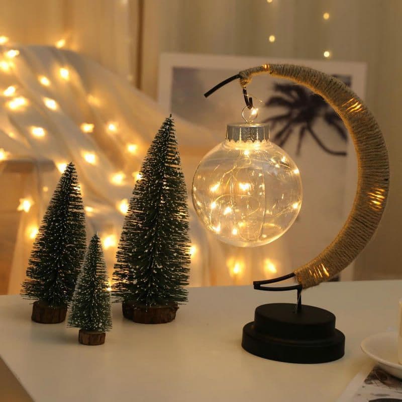image-LED moon ball shape lamp girl heart wishing ball