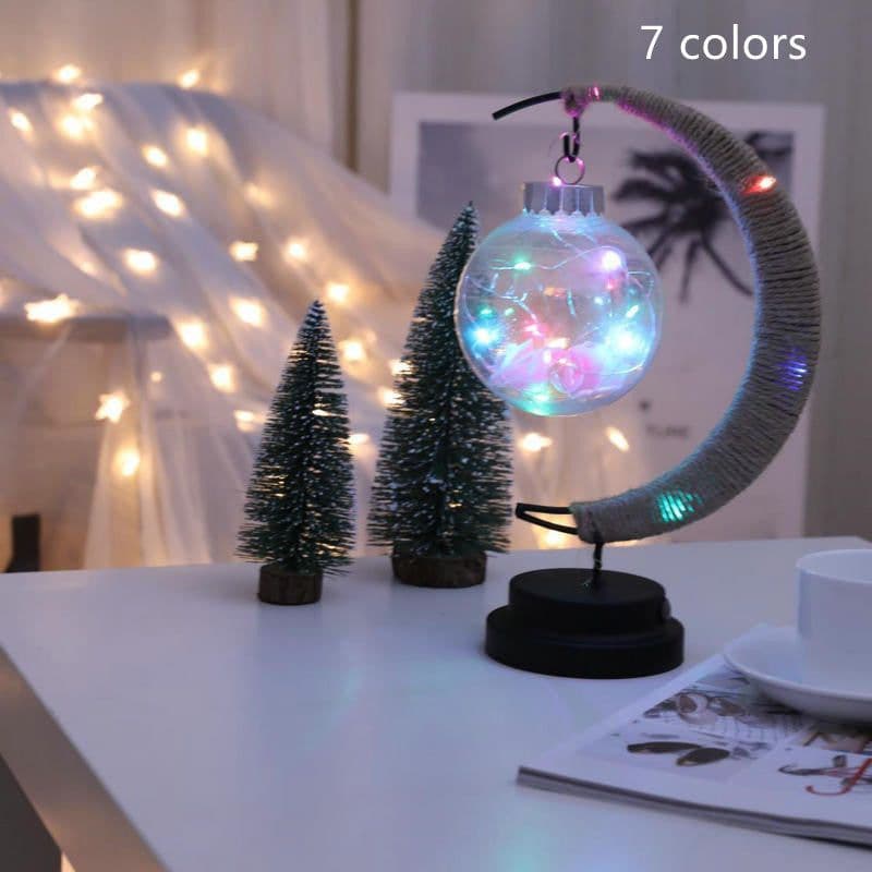 image-LED moon ball shape lamp girl heart wishing ball