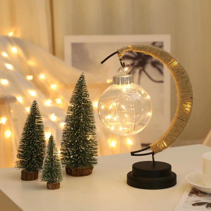 image-LED moon ball shape lamp girl heart wishing ball