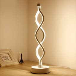 image-Acrylic Aluminum Eye Protection LED Desk Lamp