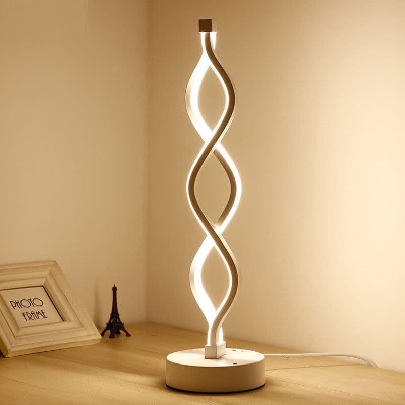 image-Acrylic Aluminum Eye Protection LED Desk Lamp