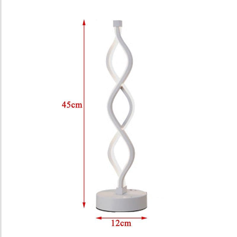 image-Acrylic Aluminum Eye Protection LED Desk Lamp