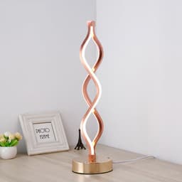image-Acrylic Aluminum Eye Protection LED Desk Lamp