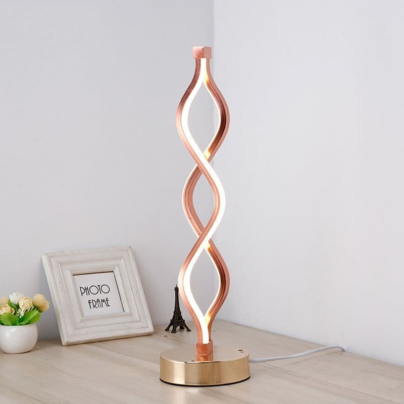 image-Acrylic Aluminum Eye Protection LED Desk Lamp